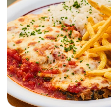 Marmitex Grande Bife Parmegiana